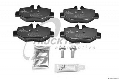 TRUCKTEC AUTOMOTIVE 0235161 -  Комплект тормозных колодок, дисковый тормоз